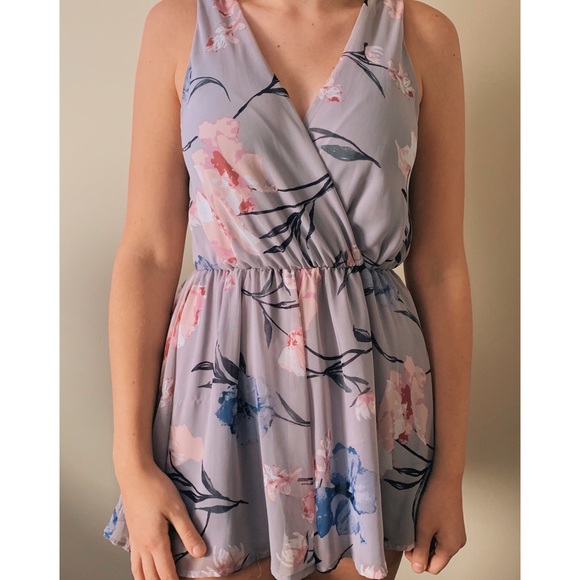 Floral Pastel Romper
